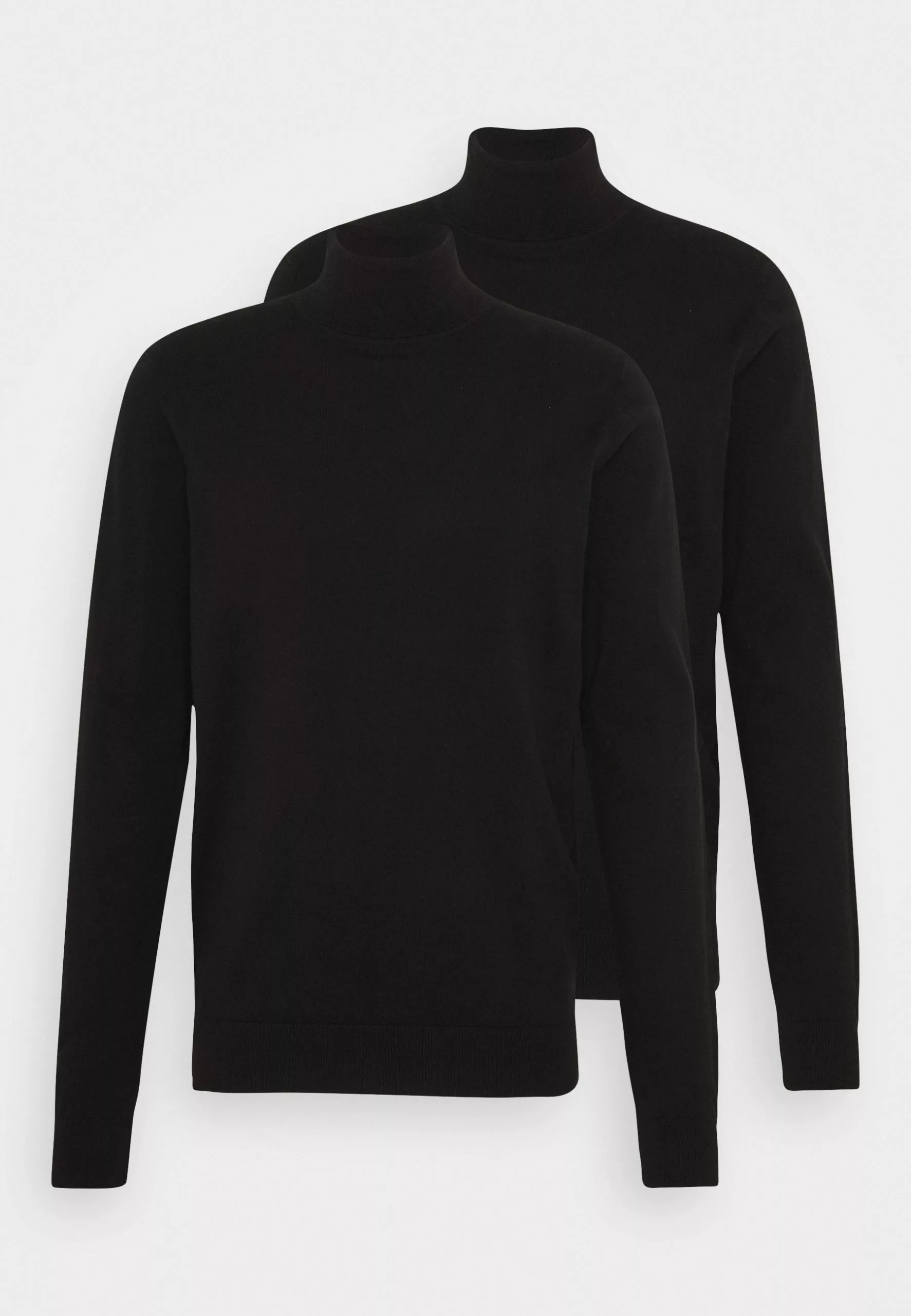 Pier One 2 Pack - Basic Turtleneck - Trui - Black 8 Pier One 2 Pack - Basic Turtleneck - Trui - Black - Afbeelding 6
